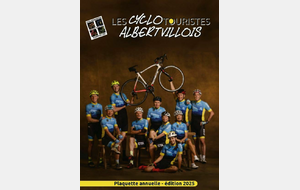 Plaquette annuelle club 2025