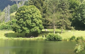 Pique-nique au plan d'eau de Queige